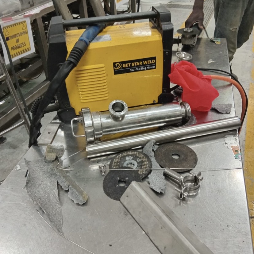 Industrial plant equipment overhaul and mechanical maintenance by AMAT technicians